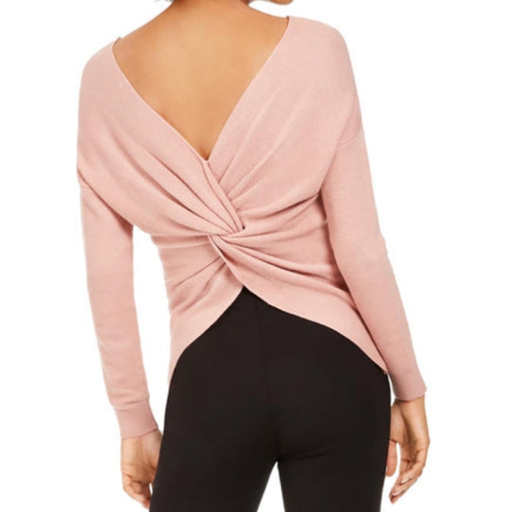 NWT BAR III | Twist Back Sweater